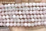 CCN5583 15 inches 8mm round matte candy jade beads Wholesale