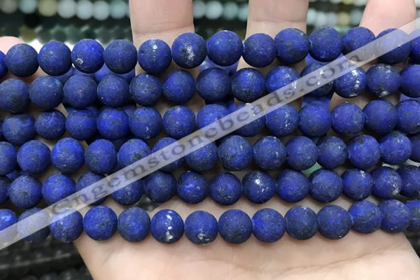 CCN5614 15 inches 8mm round matte candy jade beads Wholesale