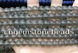 CCN5628 15 inches 8mm round matte candy jade beads Wholesale