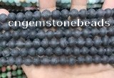 CCN5633 15 inches 8mm round matte candy jade beads Wholesale