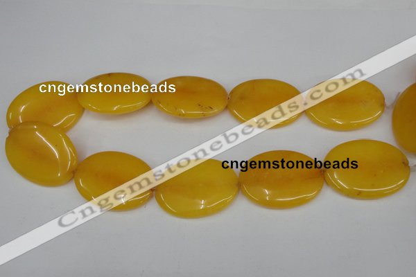 CCN564 15.5 inches 25*35mm oval candy jade beads wholesale