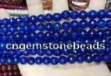 CCN5665 15 inches 8mm faceted round candy jade beads