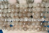 CCN5679 15 inches 8mm faceted round candy jade beads