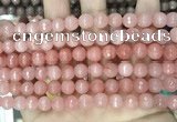 CCN5715 15 inches 8mm faceted round candy jade beads