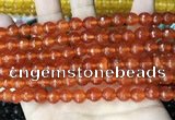 CCN5734 15 inches 8mm faceted round candy jade beads