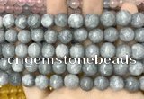 CCN5768 15 inches 10mm faceted round candy jade beads