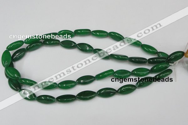 CCN578 15.5 inches 10*20mm marquise candy jade beads wholesale