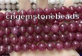 CCN5804 15 inches 10mm faceted round candy jade beads