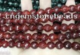 CCN5813 15 inches 10mm faceted round candy jade beads