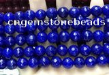 CCN5817 15 inches 10mm faceted round candy jade beads