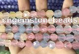 CCN5850 15 inches 8mm faceted nuggets candy jade beads Wholesale