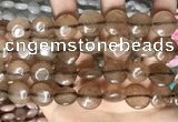 CCN5867 15 inches 15mm flat round candy jade beads Wholesale