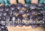 CCN5871 15 inches 15mm flat round candy jade beads Wholesale