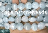 CCN5886 15 inches 15mm flat round candy jade beads Wholesale