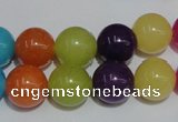 CCN59 15.5 inches 12mm round candy jade beads wholesale