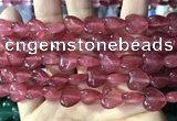 CCN5932 15 inches 12*12mm heart candy jade beads Wholesale