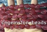 CCN5933 15 inches 12*12mm heart candy jade beads Wholesale