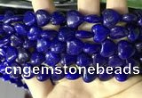 CCN5938 15 inches 12*12mm heart candy jade beads Wholesale