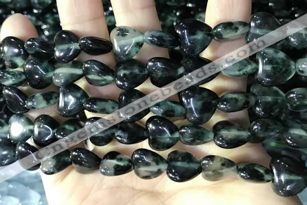 CCN5939 15 inches 12*12mm heart candy jade beads Wholesale