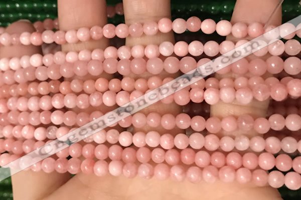 CCN6002 15.5 inches 4mm round candy jade beads Wholesale