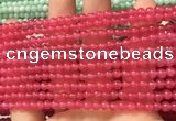 CCN6007 15.5 inches 4mm round candy jade beads Wholesale