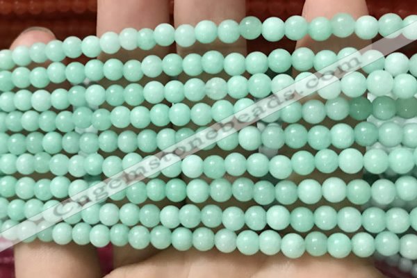 CCN6008 15.5 inches 4mm round candy jade beads Wholesale