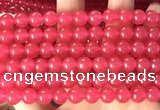 CCN6057 15.5 inches 8mm round candy jade beads Wholesale