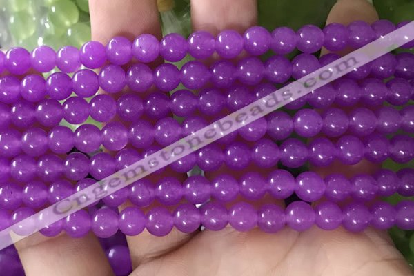 CCN6064 15.5 inches 6mm round candy jade beads Wholesale