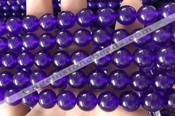 CCN6090 15.5 inches 10mm round candy jade beads Wholesale