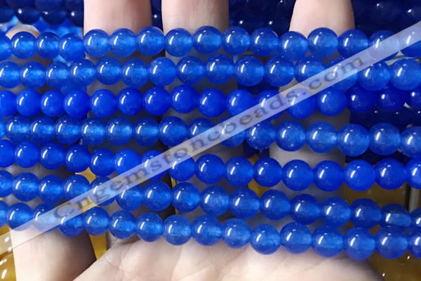 CCN6092 15.5 inches 6mm round candy jade beads Wholesale