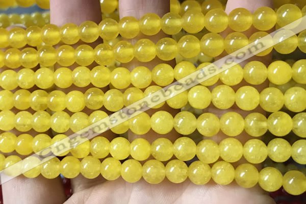 CCN6105 15.5 inches 6mm round candy jade beads Wholesale