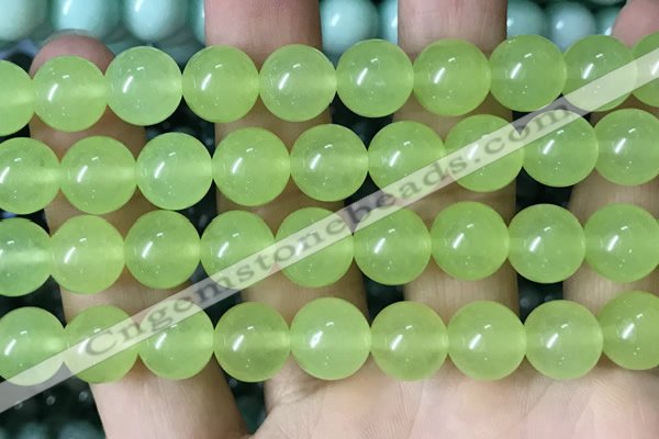 CCN6151 15.5 inches 10mm round candy jade beads Wholesale