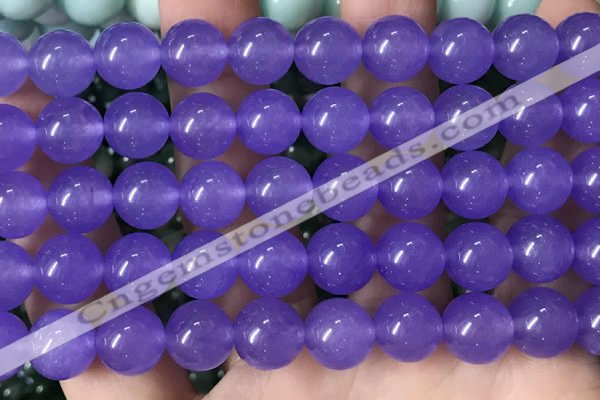 CCN6160 15.5 inches 12mm round candy jade beads Wholesale