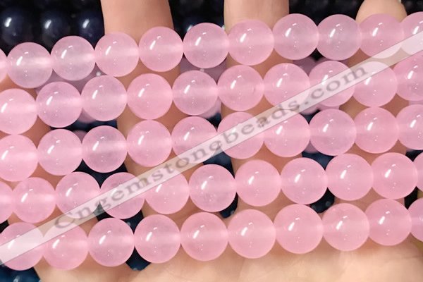 CCN6163 15.5 inches 10mm round candy jade beads Wholesale