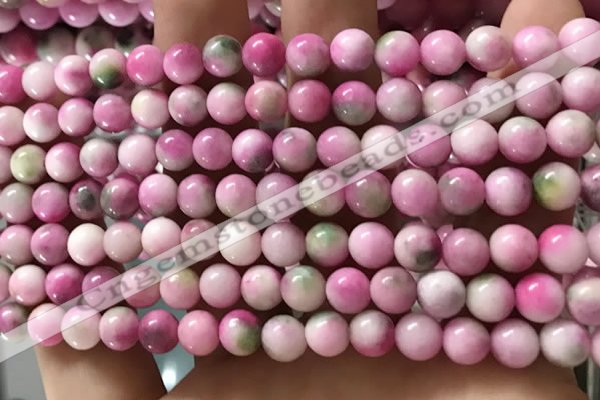 CCN6187 15.5 inches 6mm round candy jade beads Wholesale