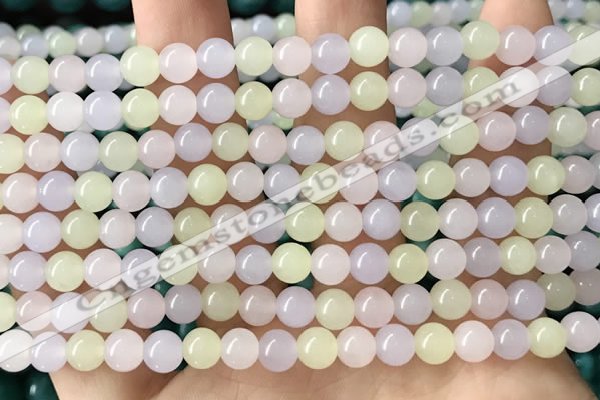 CCN6205 15.5 inches 4mm round candy jade beads Wholesale