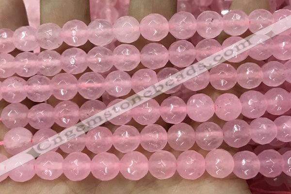 CCN6340 6mm, 8mm, 10mm, 12mm & 14mm faceted round candy jade beads