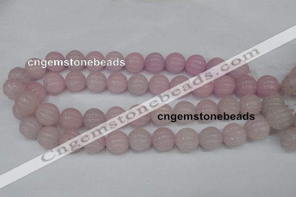 CCN676 15.5 inches 16mm carved round candy jade beads wholesale