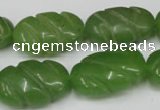 CCN683 15.5 inches 15*23mm carved oval candy jade beads wholesale