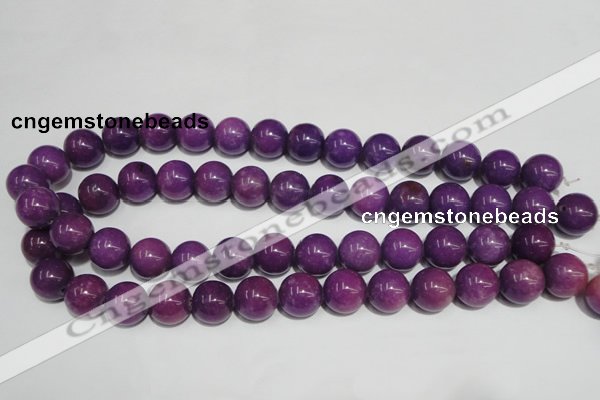 CCN69 15.5 inches 14mm round candy jade beads wholesale