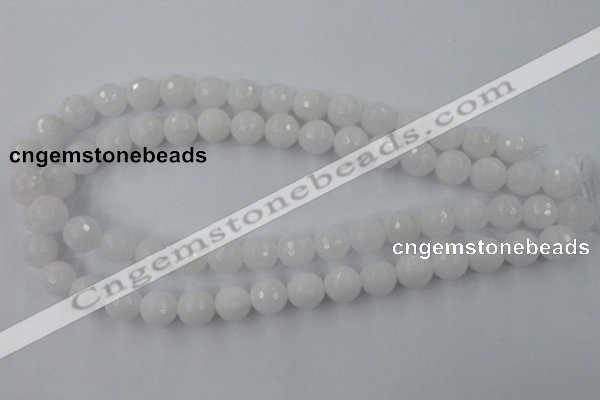 CCN751 15.5 inches 4mm faceted round candy jade beads wholesale