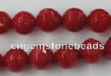 CCN756 15.5 inches 4mm faceted round candy jade beads wholesale