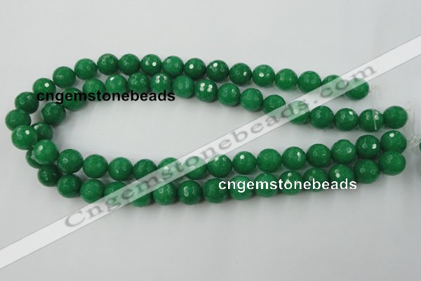 CCN763 15.5 inches 4mm faceted round candy jade beads wholesale