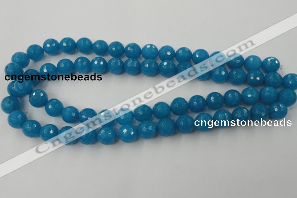 CCN764 15.5 inches 4mm faceted round candy jade beads wholesale