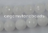 CCN768 15.5 inches 6mm faceted round candy jade beads wholesale