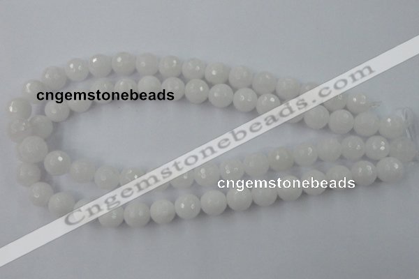 CCN768 15.5 inches 6mm faceted round candy jade beads wholesale