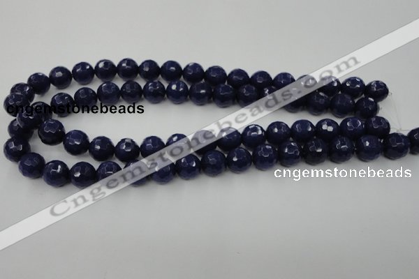 CCN782 15.5 inches 6mm faceted round candy jade beads wholesale