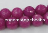 CCN806 15.5 inches 10mm faceted round candy jade beads wholesale