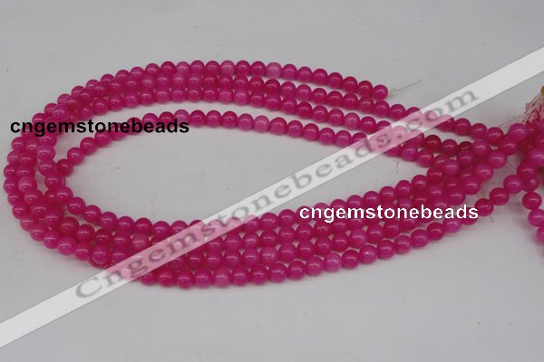 CCN82 15.5 inches 6mm round candy jade beads wholesale