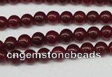 CCN83 15.5 inches 6mm round candy jade beads wholesale